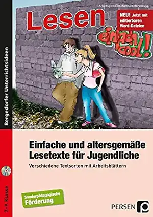 Einfache u. altersgemäße Lesetexte für Jugendliche de Arbeitsgemeinschaft Leseförderung