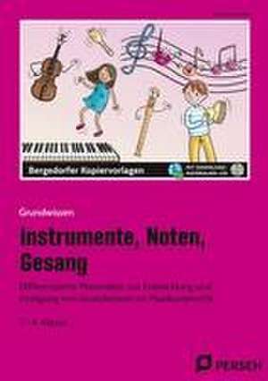 Instrumente, Noten, Gesang de Christiane Meier