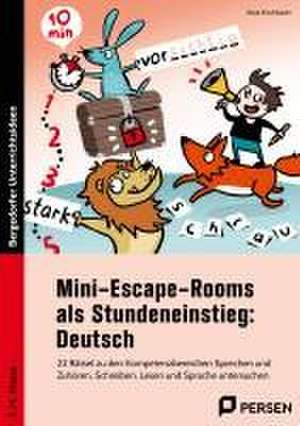 Mini-Escape-Rooms als Stundeneinstieg: Deutsch de Klara Kirschbaum