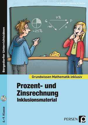 Prozent- und Zinsrechnung - Inklusionsmaterial de C. Spellner