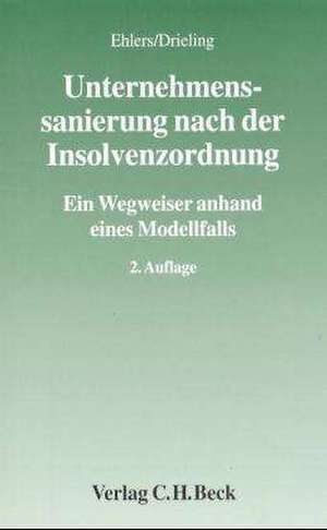 Unternehmenssanierung nach der Insolvenzordnung de Harald Ehlers