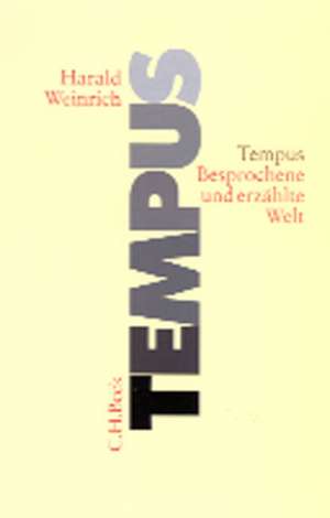 Tempus de Harald Weinrich