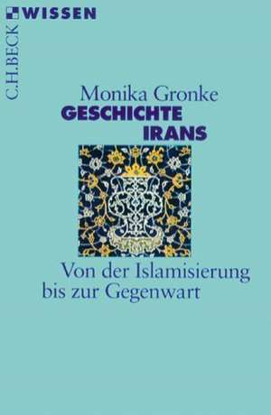 Geschichte Irans de Monika Gronke