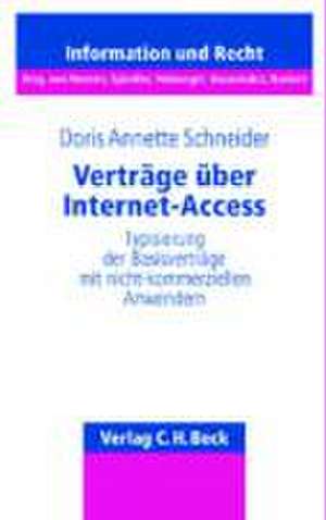 Verträge über Internet-Access de Doris Annette Schneider