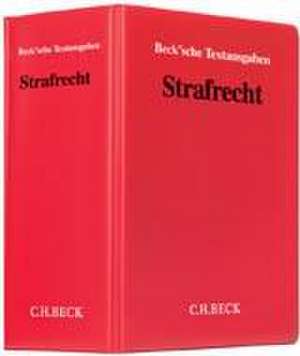 Strafrecht (ohne Fortsetzungsnotierung). Inkl. 56. Ergänzungslieferung