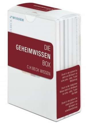 Die Geheimwissen Box de Roland Edighoffer