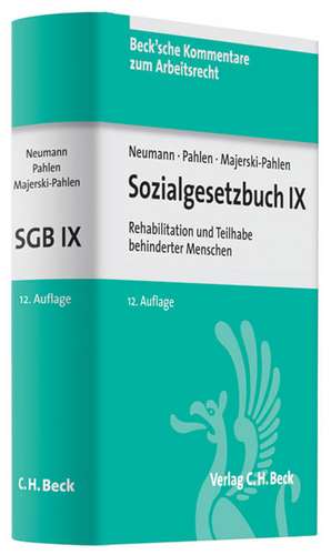 Sozialgesetzbuch IX de Dirk Neumann