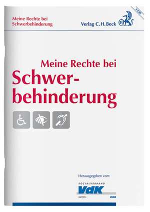 Meine Rechte bei Schwerbehinderung de Werner Keggenhoff