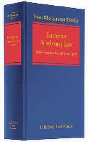 European Insolvency Law de Burkhard Hess