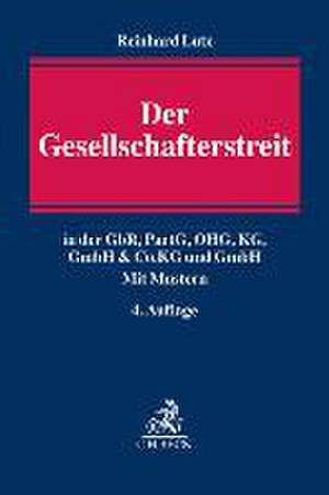 Der Gesellschafterstreit de Reinhard Lutz