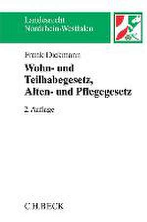 Wohn- und Teilhabegesetz WTG Nordrhein-Westfalen de Frank Dickmann