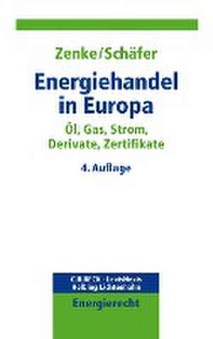 Energiehandel in Europa de Ines Zenke