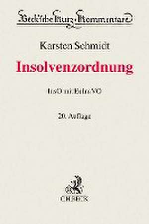 Insolvenzordnung de Karsten Schmidt