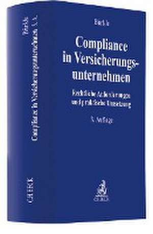 Compliance in Versicherungsunternehmen de Jürgen Bürkle