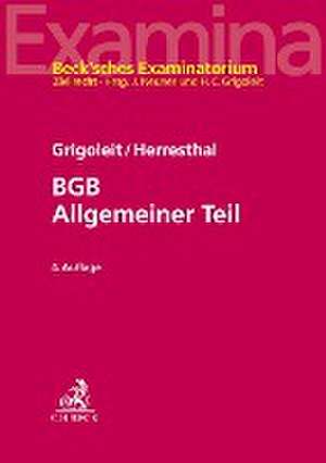 BGB Allgemeiner Teil de Hans Christoph Grigoleit