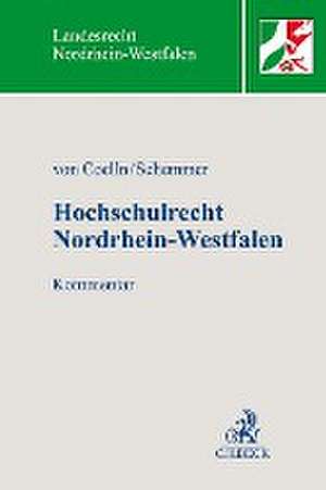 Hochschulrecht Nordrhein-Westfalen de Christian Von Coelln