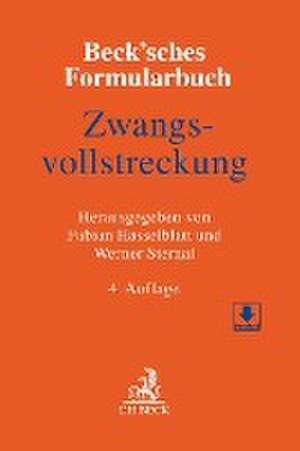 Beck'sches Formularbuch Zwangsvollstreckung de Fabian Urs-Dieter Hasselblatt