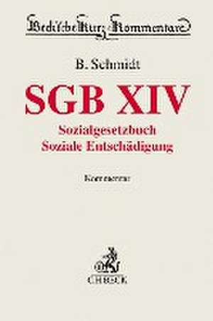 SGB XIV de Benjamin Schmidt