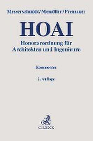 Honorarordnung für Architekten und Ingenieure de Burkhard Messerschmidt