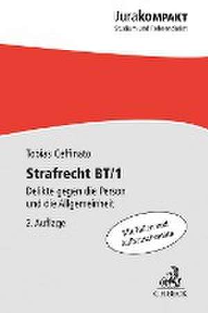 Strafrecht BT/1 de Tobias Ceffinato