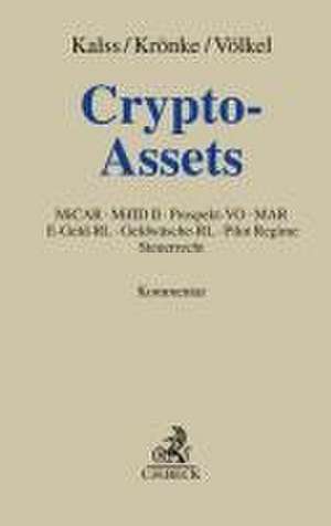 Crypto-Assets de Susanne Kalss