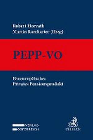 Paneuropäisches Privates Pensionsprodukt (PEPP-VO) de Horvath