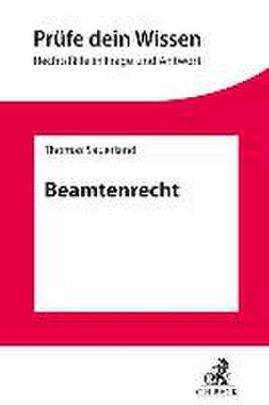 Beamtenrecht de Thomas Sauerland