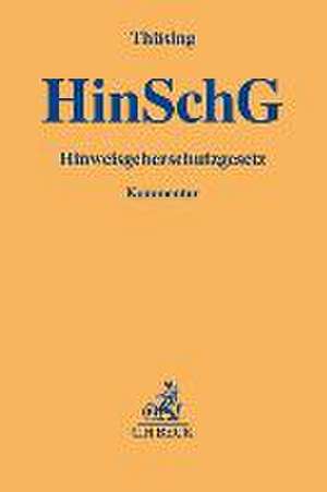 Hinweisgeberschutzgesetz de Gregor Thüsing