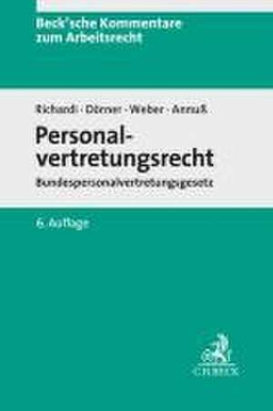 Personalvertretungsrecht de Reinhard Richardi