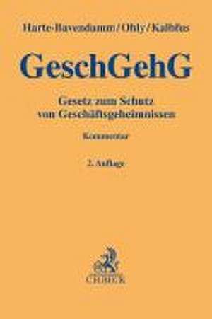 Gesetz zum Schutz von Geschäftsgeheimnissen de Henning Harte-Bavendamm