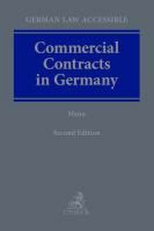 Commercial Contracts in Germany de Marius Mann