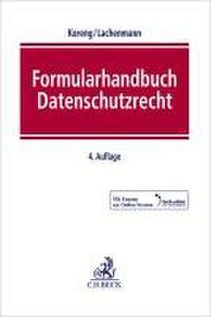 Formularhandbuch Datenschutzrecht de Ansgar Koreng