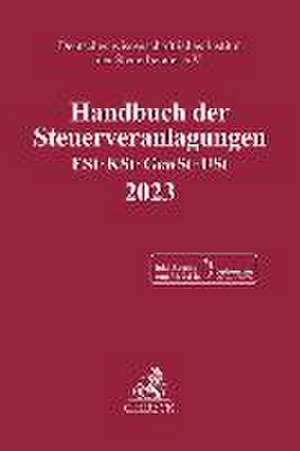 Handbuch der Steuerveranlagungen de Deutsches Wissenschaftliches Institut Der Steuerberater E. V.