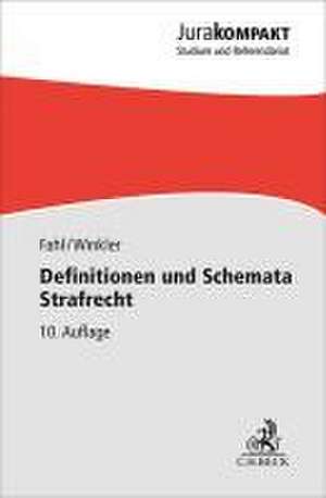 Definitionen und Schemata Strafrecht de Christian Fahl