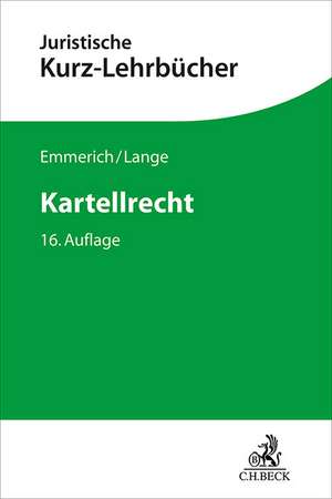 Kartellrecht de Volker Emmerich