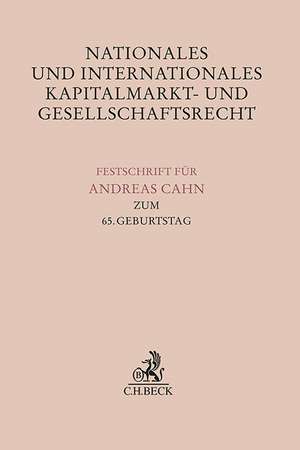 Nationales und Internationales Kapitalmarkt- und Gesellschaftsrecht de David C. Donald