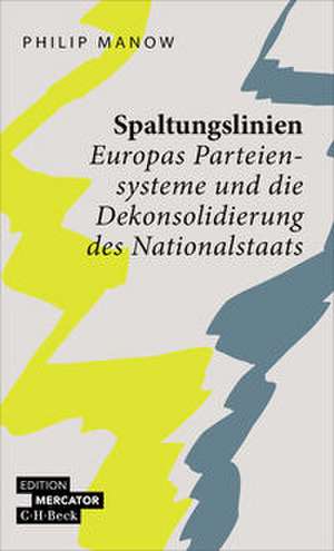 Spaltungslinien de Philip Manow