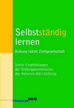 Selbstständig lernen de Heinrich-Böll-Stiftung