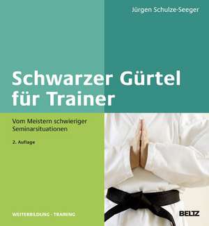 Schwarzer Gürtel für Trainer de Jürgen Schulze-Seeger