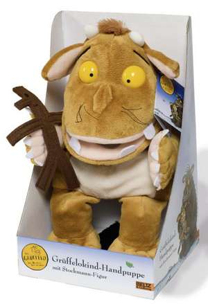 Der Grüffelo - Grüffelokind-Handpuppe mit Stockmann-Figur Plüschtier de Axel Scheffler