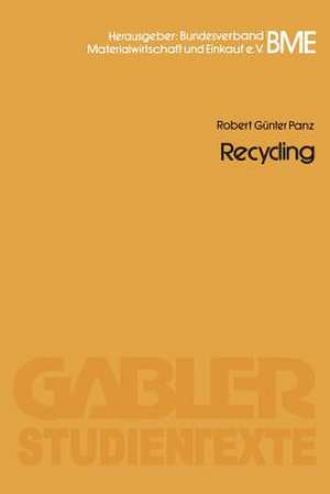 Recycling de Robert Günter Panz