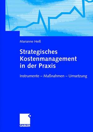 Strategisches Kostenmanagement in der Praxis: Instrumente — Maßnahmen — Umsetzung de Marianne Heiß