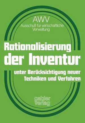 Rationalisierung der Inventur unter Berücksichtigung neuer Techniken und Verfahren de Kenneth A. Loparo