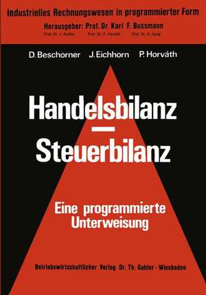 Handelsbilanz - Steuerbilanz: eine programmierte Unterweisung de Dieter Beschorner