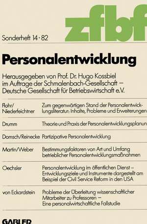 Personalentwicklung de Hugo Kossbiel