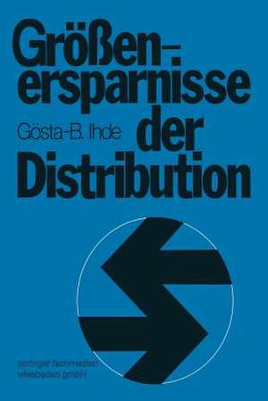 Größenersparnisse der Distribution de Gösta B. Ihde