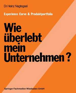 Experience Curve & Produktportfolio Wie überlebt mein Unternehmen? de Heinz Nagtegaal