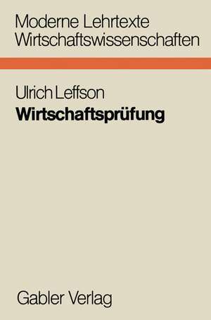 Wirtschaftsprüfung de Leffson Ulrich