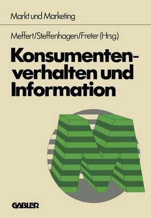 Konsumentenverhalten und Information de Heribert Meffert