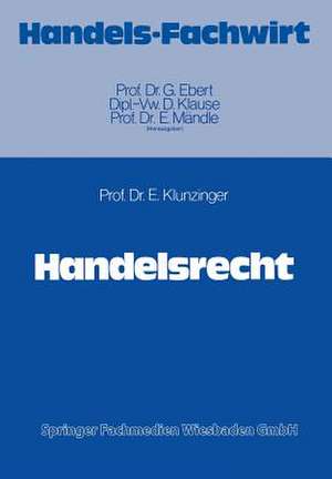 Handelsrecht de Eugen Klunzinger